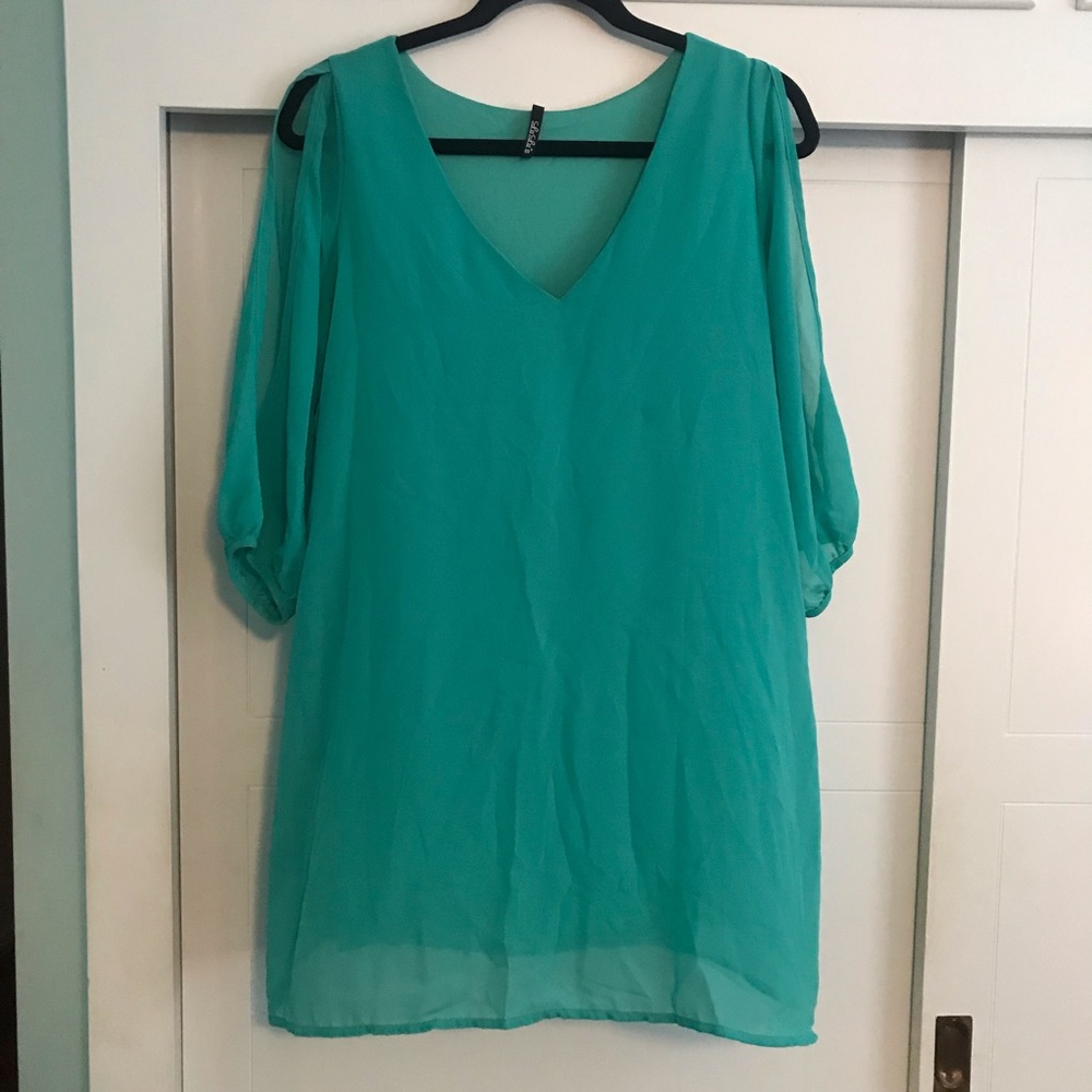 Mint Green Lulus Shift Dress